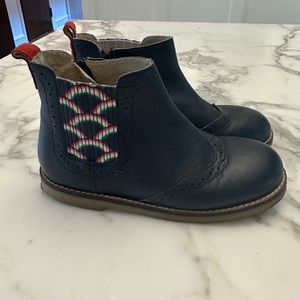 girls mini boden leather boots